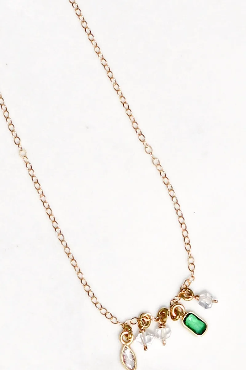 SUNSHOWER GREEN ONYX NECKLACE sold by Native Gem