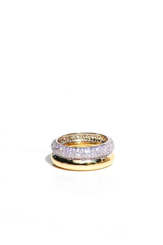 DOUBLE DONUT RING- DUO sold by Native Gem