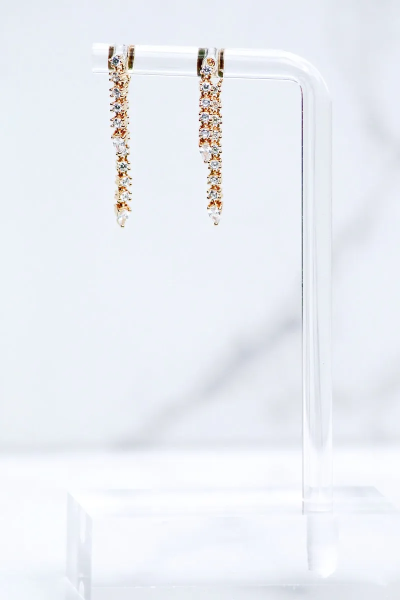 ALINEA EARRINGS- 14K GOLD VERMEIL sold by Native Gem