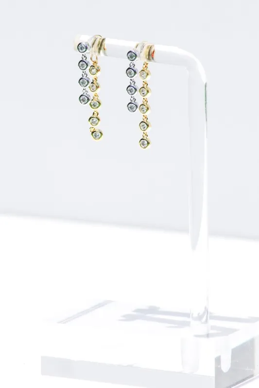 SOLAR EARRINGS- DUO MIXED METAL sold by Native Gem