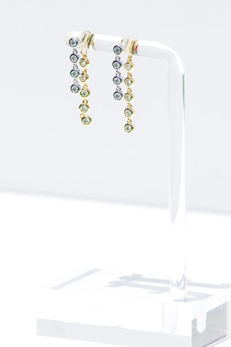 SOLAR EARRINGS- DUO MIXED METAL sold by Native Gem