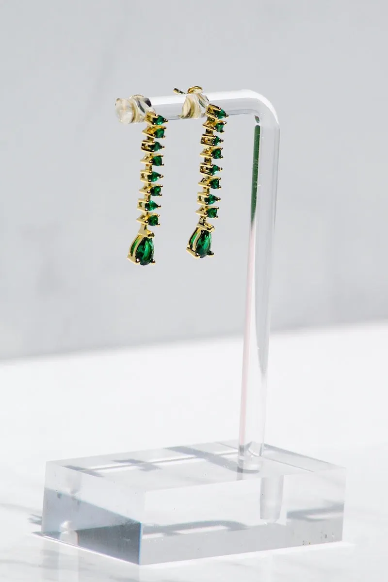 DUCHESS EARRINGS- EMERALD sold by Native Gem