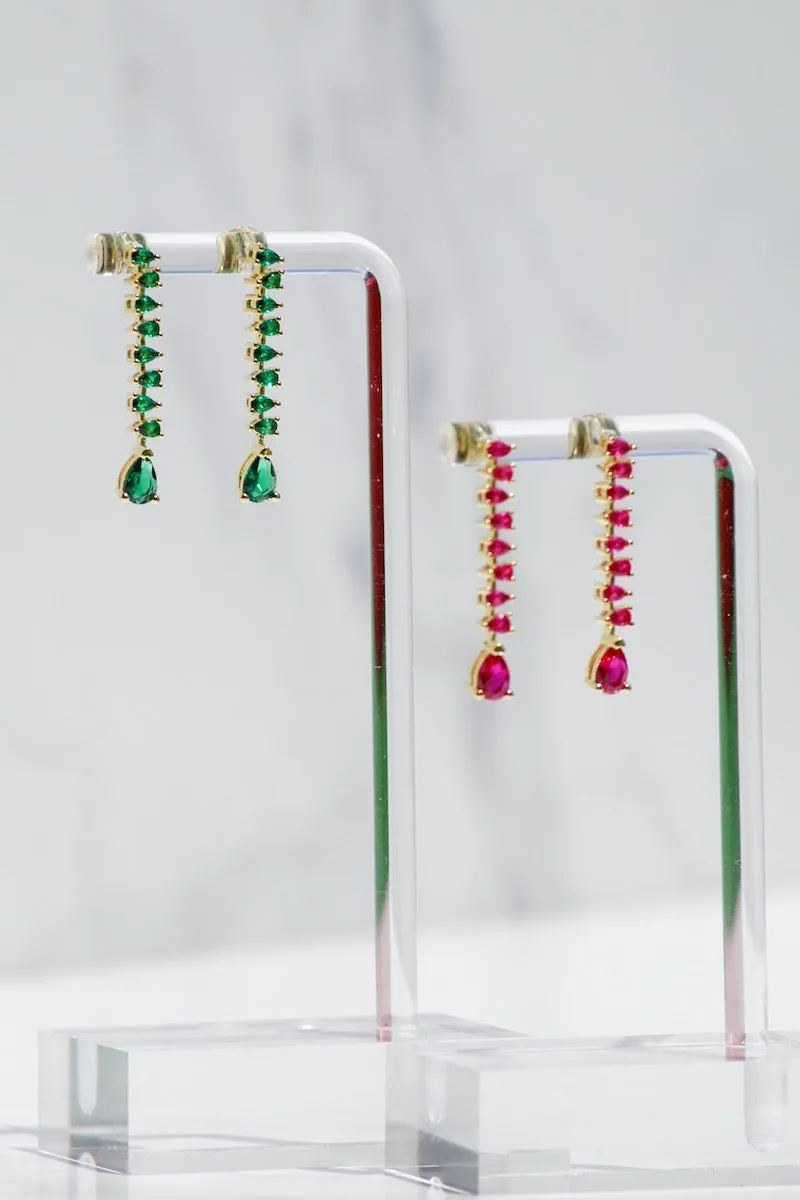 DUCHESS EARRINGS- EMERALD sold by Native Gem product image thumbnail 2