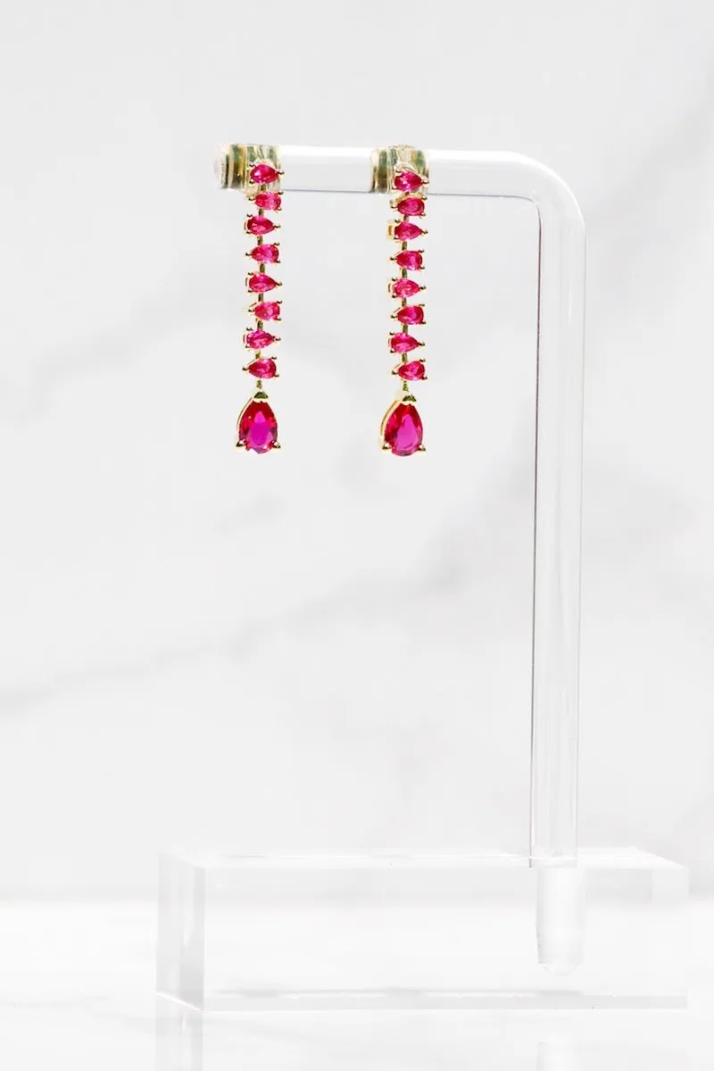 DUCHESS EARRINGS- GARNET sold by Native Gem