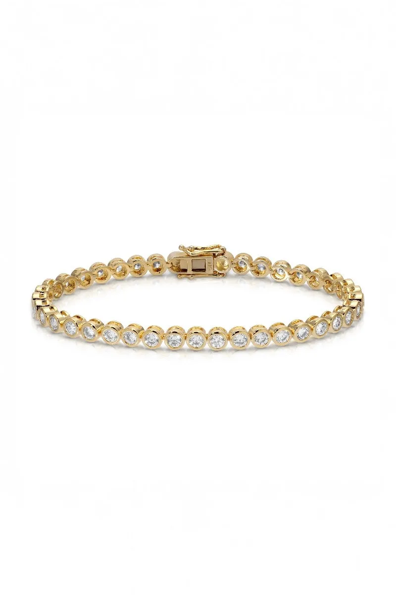 SOLAR BRACELET- 14K GOLD VERMEIL sold by Native Gem