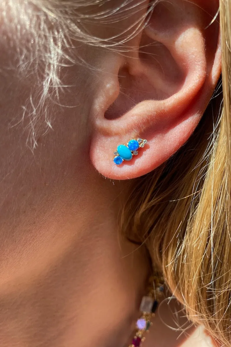 SANTORINI STUDS sold by Native Gem