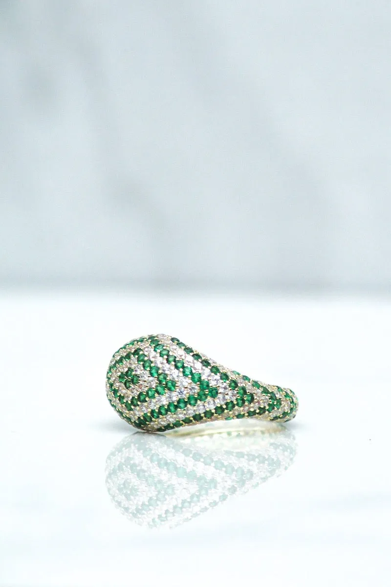 AXEL RING- EMERALD sold by Native Gem
