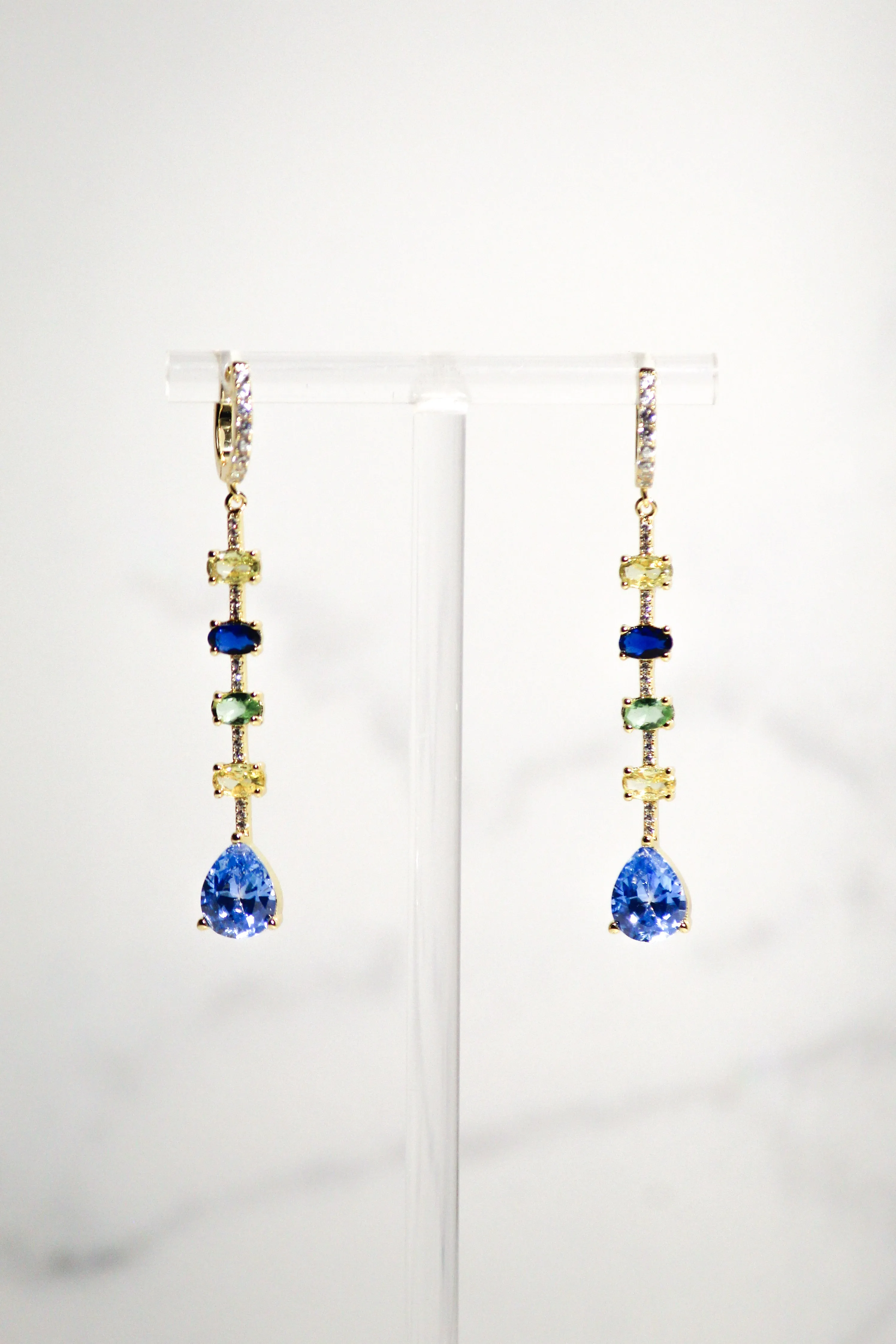 JAGGER EARRINGS- AZURE sold by Native Gem