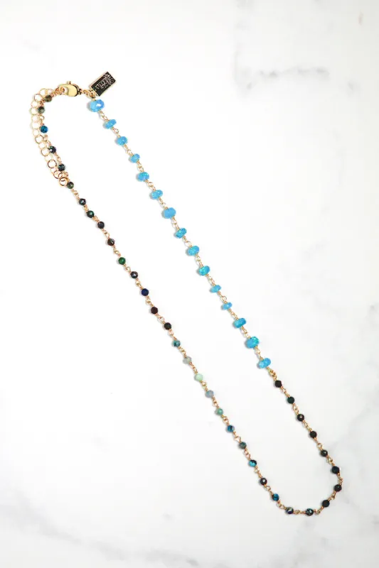 NEON WAVE OPAL NECKLACE sold by Native Gem
