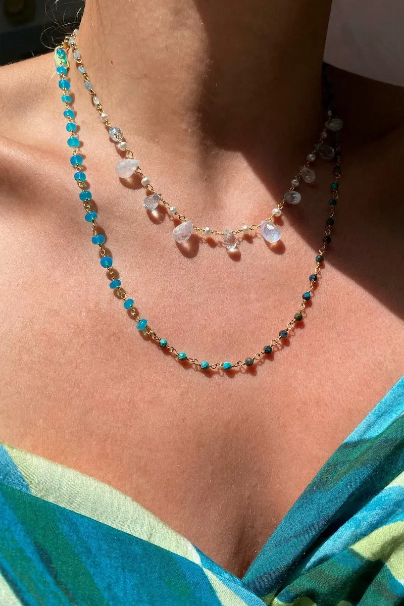 NEON WAVE OPAL NECKLACE sold by Native Gem product image thumbnail 2