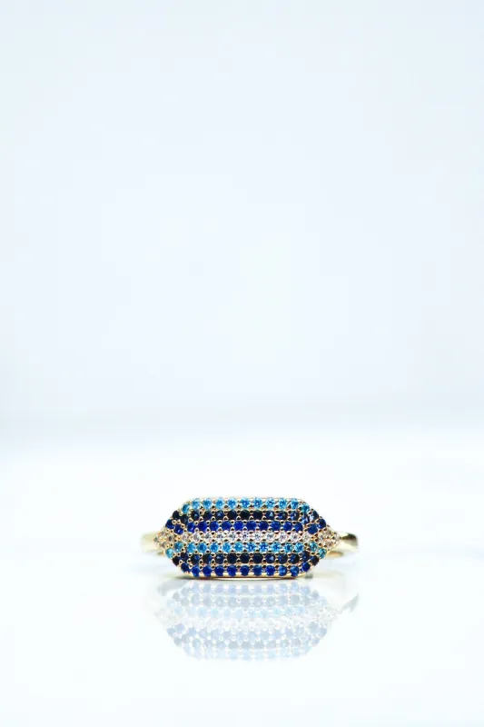 ZAZA RING- BLUE sold by Native Gem