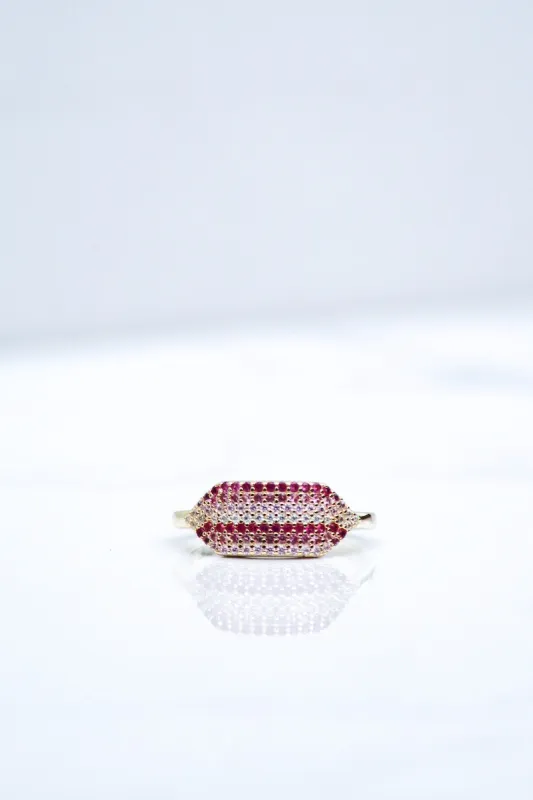 ZAZA RING- PINK sold by Native Gem