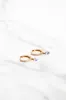 BON BON CIRCLE HUGGIES- 14K GOLD VERMEIL sold by Native Gem