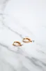 BON BON CIRCLE HUGGIES- 14K GOLD VERMEIL sold by Native Gem