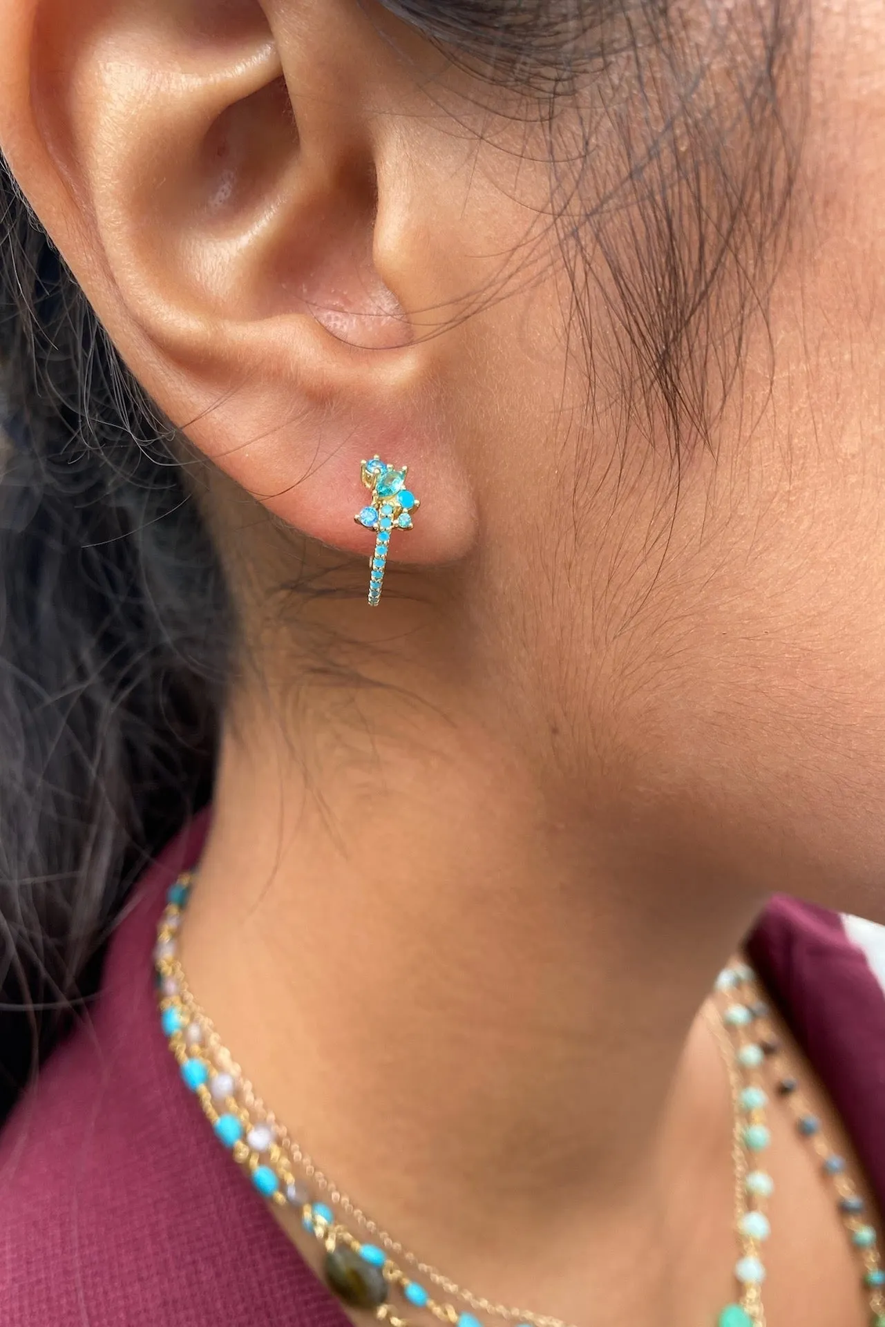 TROPICALE HUGGIES- TURQUOISE sold by Native Gem product image thumbnail 4