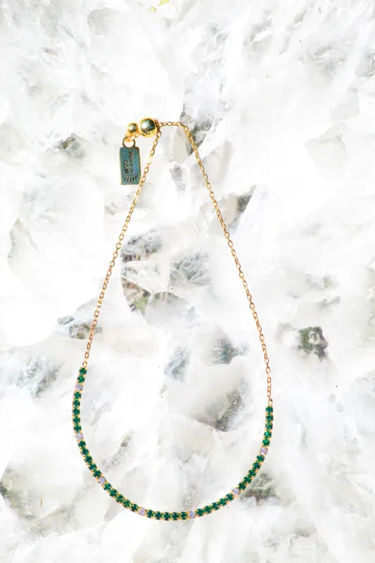 TENNIS BRACELET- EMERALD made by Native Gem