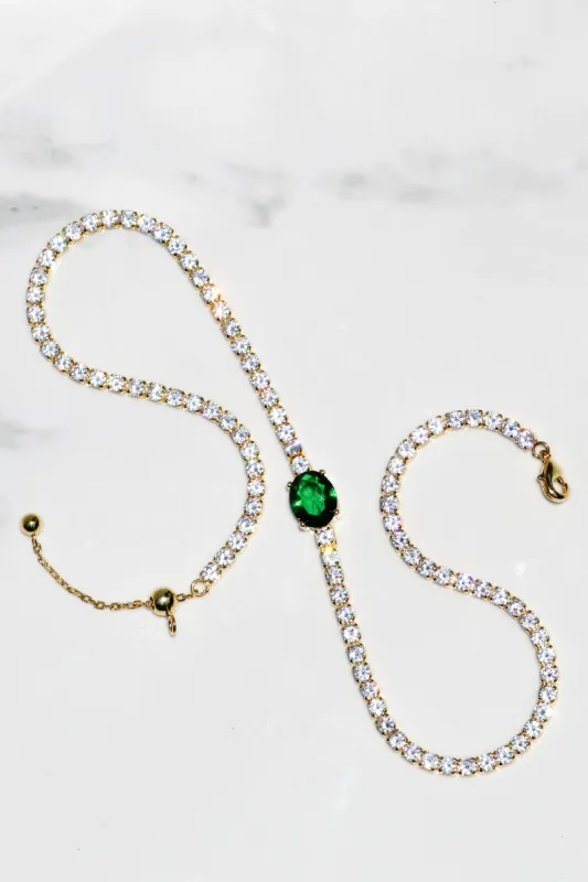 PRINCESS NECKLACE- EMERALD sold by Native Gem