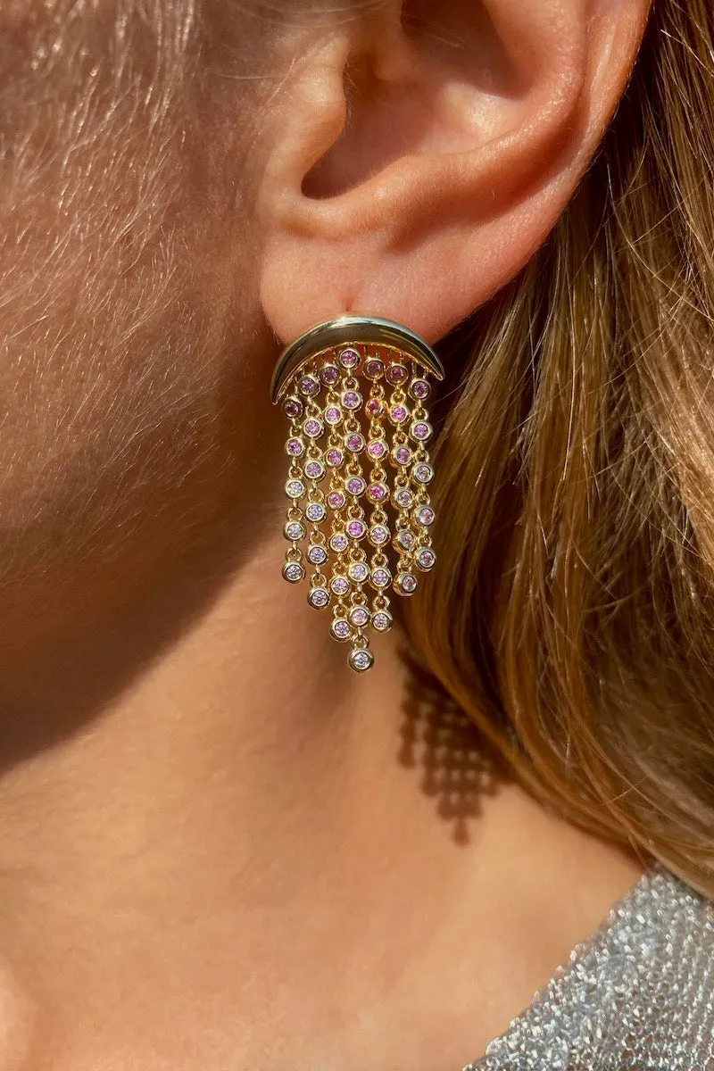 DRIZZLE EARRINGS- PINK sold by Native Gem product image thumbnail 2