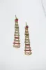 DECO EARRINGS- PINK sold by Native Gem