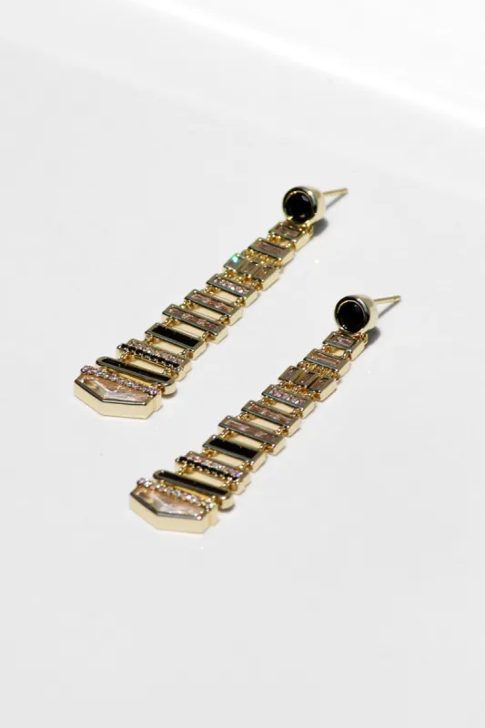 DECO EARRINGS- EDGE sold by Native Gem