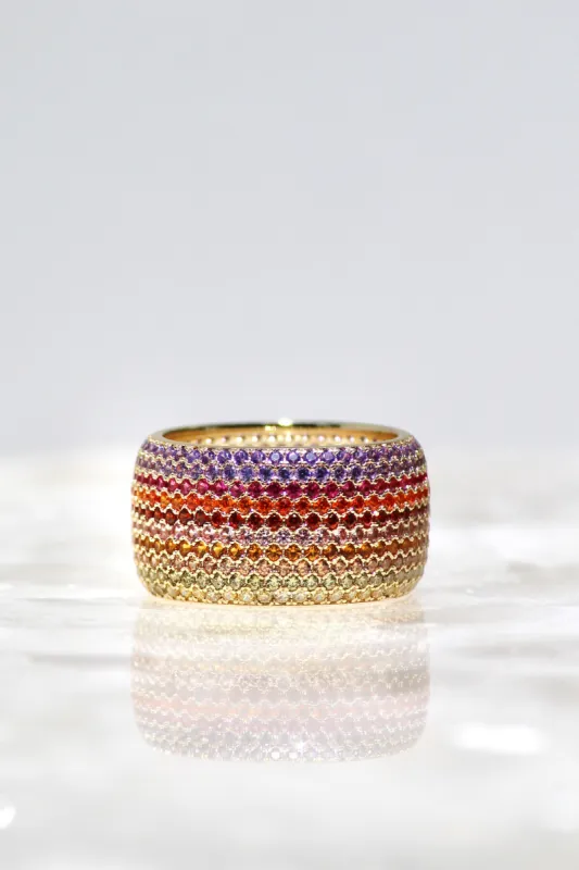 BILLIONAIRE RING- EMBER sold by Native Gem