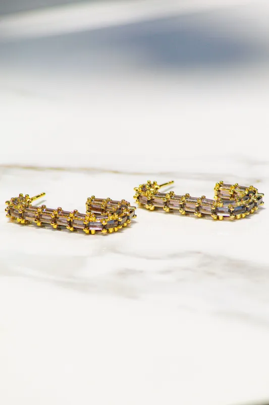 GLAM HOOPS- ALEXANDRITE sold by Native Gem