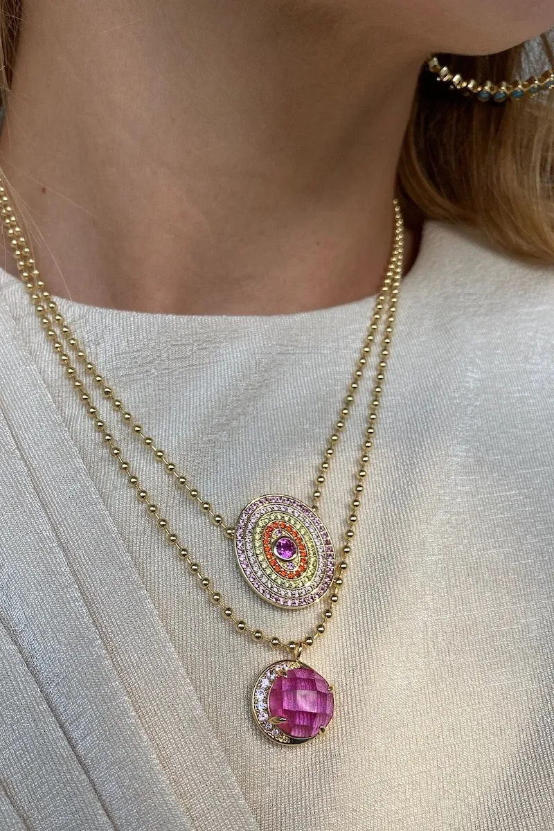 UTOPIA NECKLACE- BLAZE sold by Native Gem product image thumbnail 3