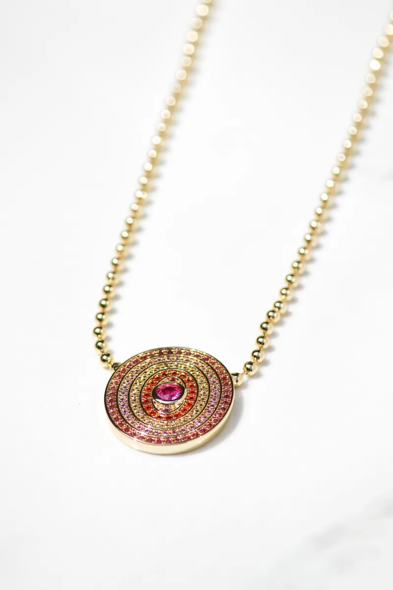 UTOPIA NECKLACE- BLAZE sold by Native Gem product image thumbnail 4