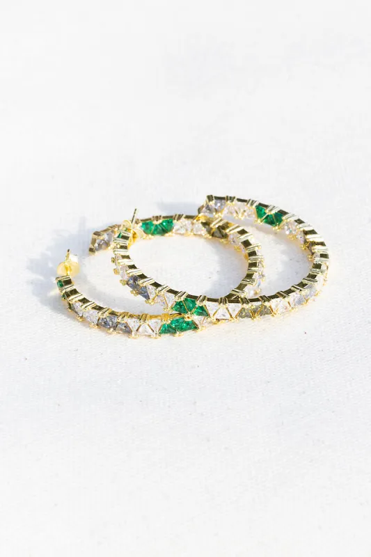 MARÉ HOOPS- CAMOUFLAGUE sold by Native Gem