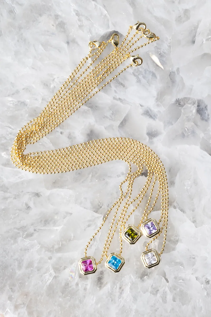 ICON NECKLACE- PINK sold by Native Gem product image thumbnail 4