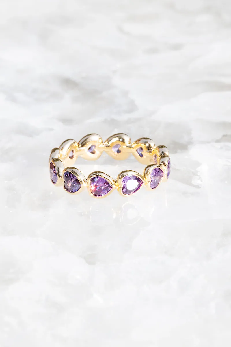 ETERNAL LOVE RING- AMETHYST sold by Native Gem