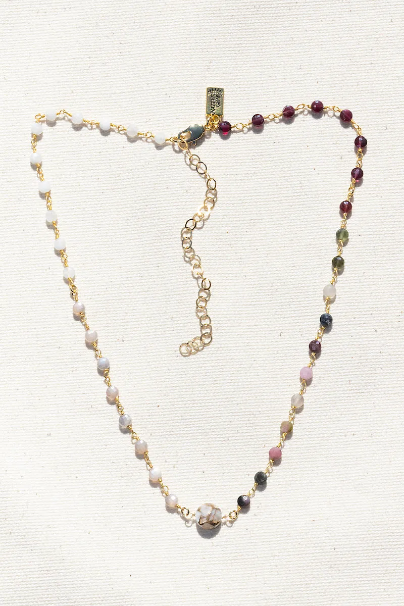 TROPEZZIENNE NECKLACE- DUSK sold by Native Gem