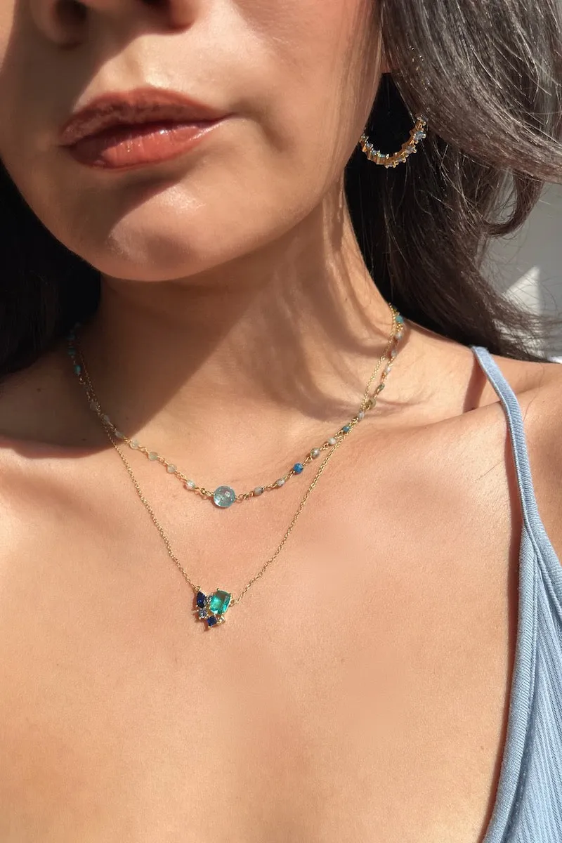 BOUQUET NECKLACE- PARAIBA sold by Native Gem product image thumbnail 2
