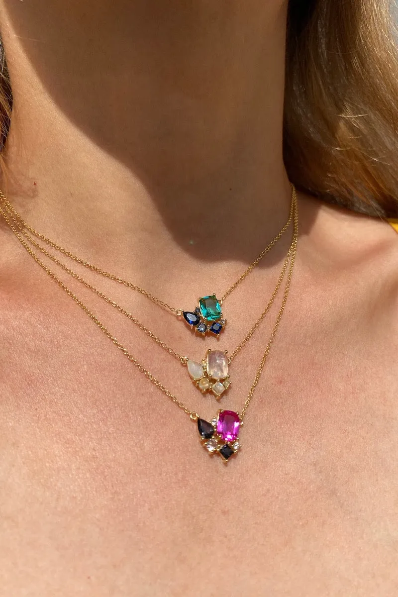 BOUQUET NECKLACE- PARAIBA sold by Native Gem product image thumbnail 3