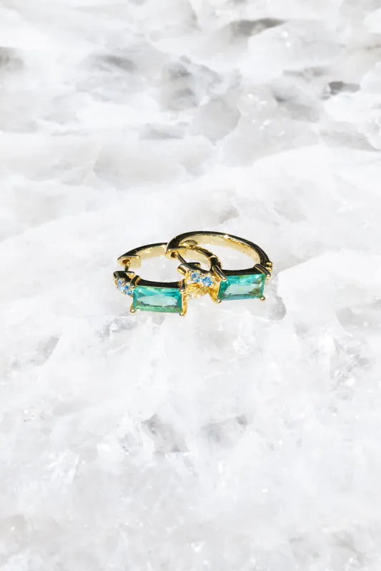 EAST WEST HUGGIES- PARAIBA made by Native Gem