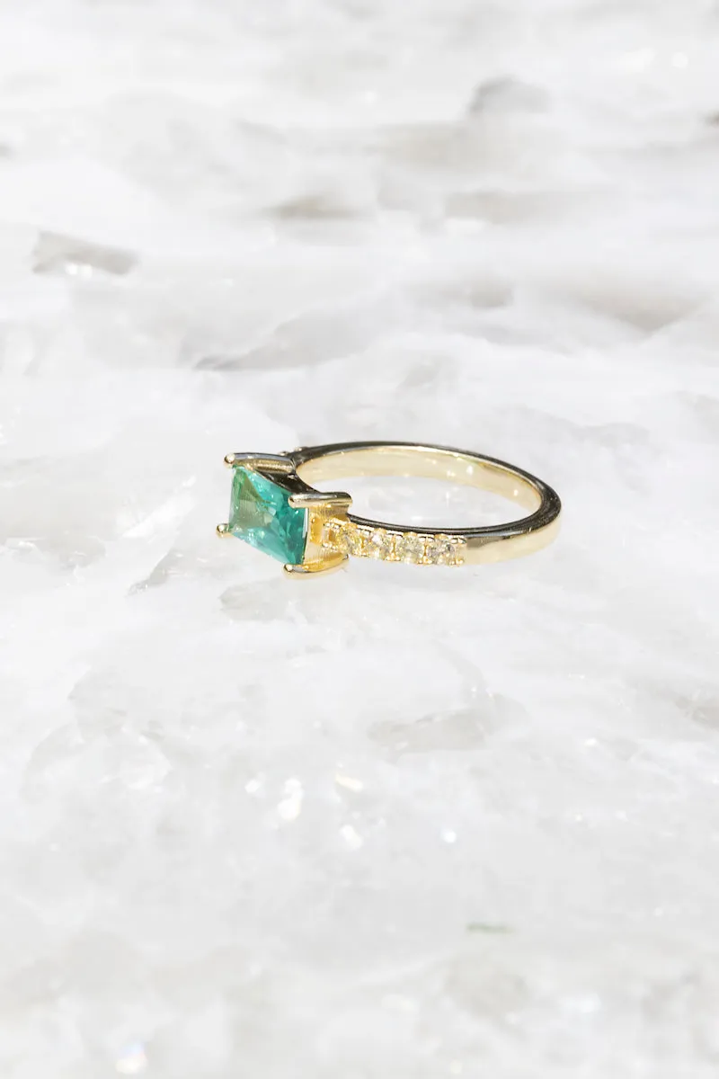 EAST WEST RING- PARAIBA sold by Native Gem product image thumbnail 3