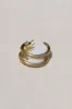 GALILEO HOOPS- WHITE OPAL sold by Native Gem