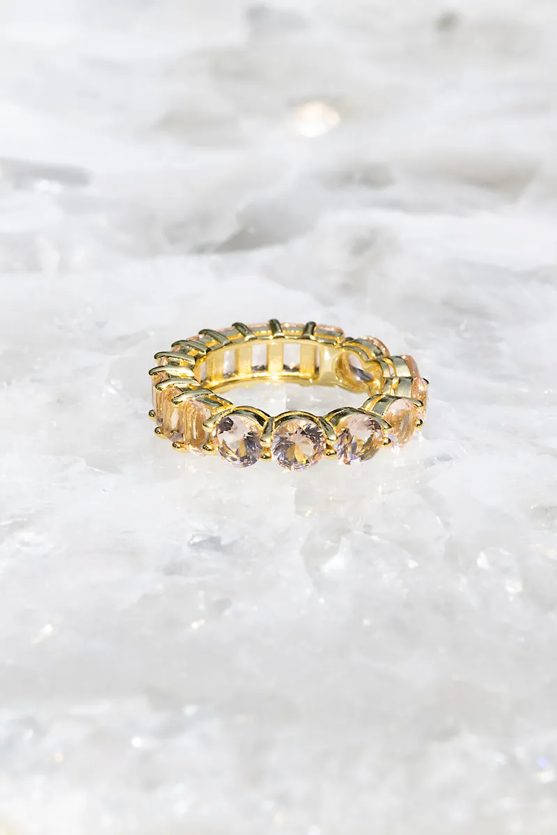 PILLOWTALK RING- MORGANITE sold by Native Gem