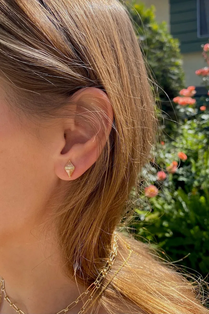 TAROT EARRINGS- ROSE QUARTZ sold by Native Gem product image thumbnail 2