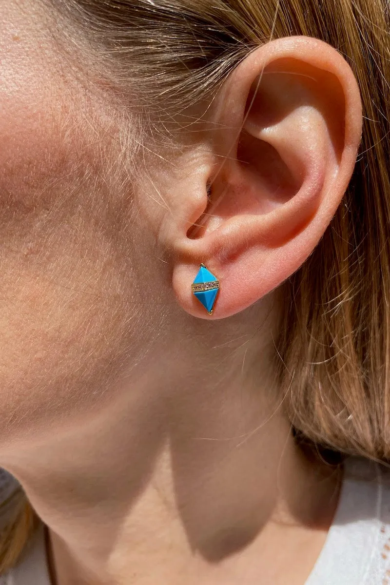 TAROT EARRINGS- TURQUOISE sold by Native Gem product image thumbnail 2