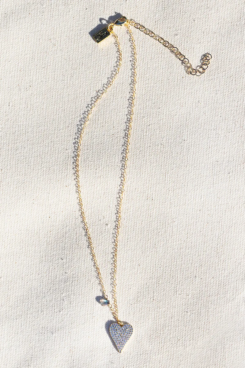 GLIMMER HEART- 14K GOLDFILL sold by Native Gem