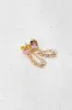 HEART THROB EAR CHAINS- PINK sold by Native Gem