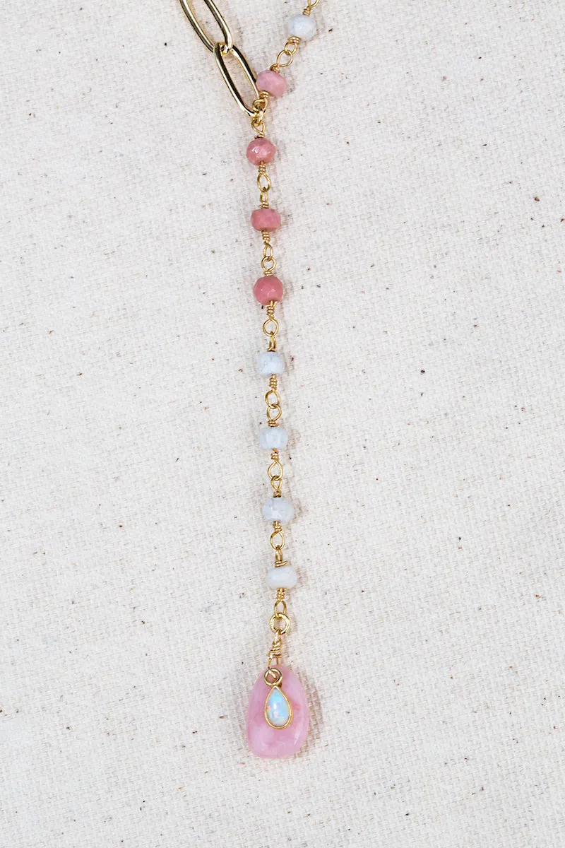 SKYLAR Y NECKLACE- DESERT SANDS sold by Native Gem product image thumbnail 3