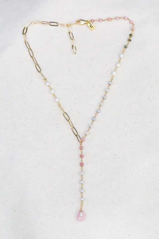 SKYLAR Y NECKLACE- DESERT SANDS sold by Native Gem