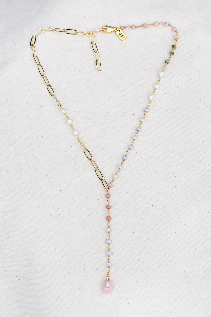 SKYLAR Y NECKLACE- DESERT SANDS sold by Native Gem