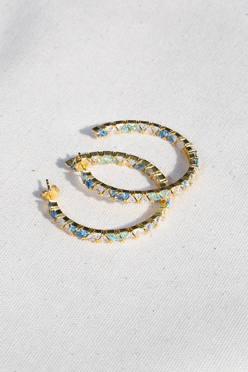MARÉ HOOPS- OCEANS sold by Native Gem