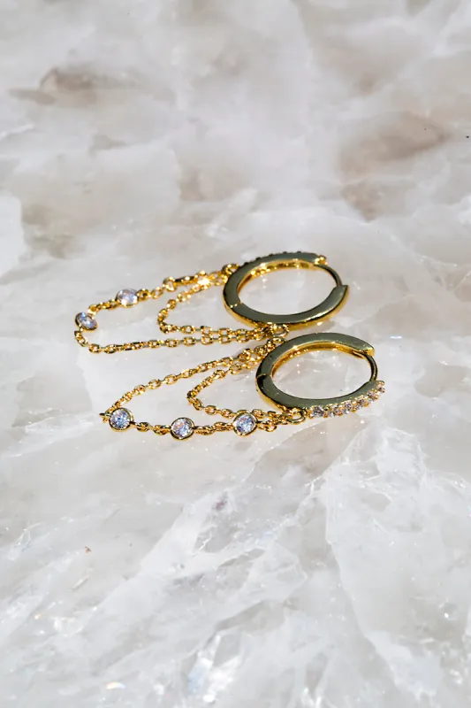 TRESOR HUGGIES- 14K GOLD VERMEIL sold by Native Gem