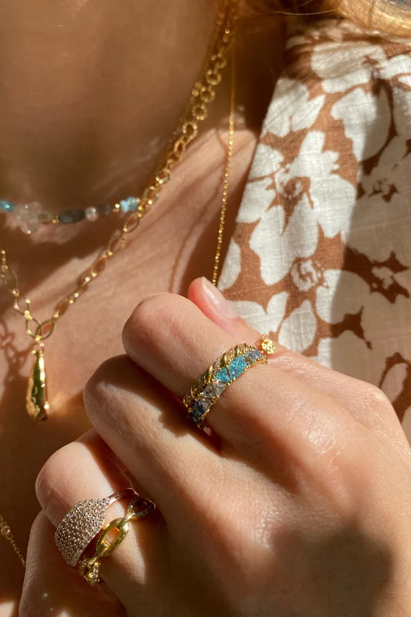 MARÉ RING- OCEANS sold by Native Gem product image thumbnail 3