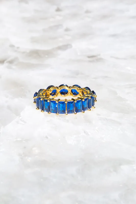 PILLOWTALK RING- BLUE SAPPHIRE sold by Native Gem