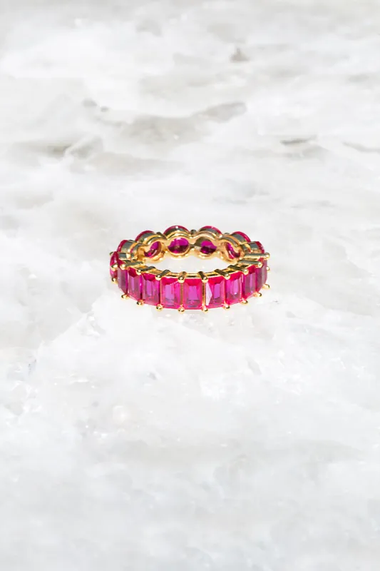 PILLOWTALK RING- RUBY sold by Native Gem